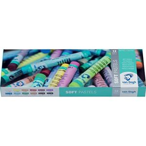 Van Gogh Pastels doux Kit de démarrage de 12 couleurs Qualité artistique étudiante Stylos ronds fins Couleurs pures brillantes Pigments de qualité supérieure Résistance à la lumière - Publicité Van Gogh Pastels doux Kit de démarrage de 12 couleurs Qualité artistique étudiante Stylos ronds fins Couleurs pures brillantes Pigments de qualité supérieure Résistance à la lumière - Publicité