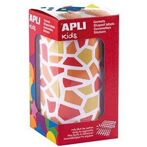 APLI Kids 19504 Gommettes mosaïques en rouleau Couleurs: rouge, orange, jaune Adhésif repositionnable. Publicité APLI Kids 19504 Gommettes mosaïques en rouleau Couleurs: rouge, orange, jaune Adhésif repositionnable. Publicité
