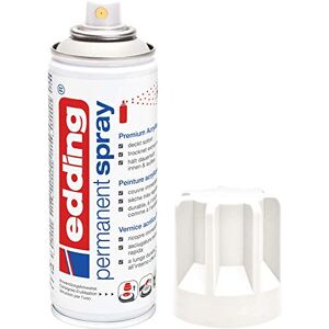Edding 5200 spray permanent blanc trafic mat 200 ml peinture acrylique pour peindre ou décorer verre, métal, bois, céramique, plastique, toile peinture acrylique en aérosol - Publicité Edding 5200 spray permanent blanc trafic mat 200 ml peinture acrylique pour peindre ou décorer verre, métal, bois, céramique, plastique, toile peinture acrylique en aérosol - Publicité