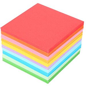 Walfront Papier Origami 520 Pcs Feuilles Carré Papier Coloré de Double Face Se Pliante Feuilles Papier Simple à La Main Artisanat 7x7 cm pour Projets Artistiques - Publicité Walfront Papier Origami 520 Pcs Feuilles Carré Papier Coloré de Double Face Se Pliante Feuilles Papier Simple à La Main Artisanat 7x7 cm pour Projets Artistiques - Publicité