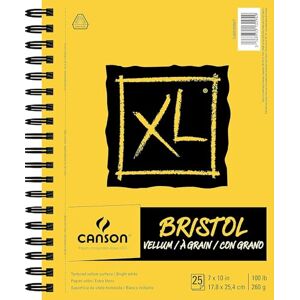 Canson Bristol Bloc de papier Jaune/noir 17,8 x 25,4 cm - Publicité Canson Bristol Bloc de papier Jaune/noir 17,8 x 25,4 cm - Publicité