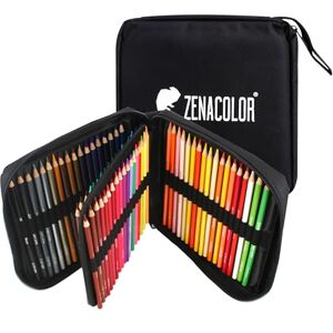 Zenacolor 72 Crayon de Couleurs Professionnel, avec Trousse de Transport Set de 72 Couleurs Uniques Dessin, Esquisse, Coloration Crayons de Couleur pour Adultes et Enfants - Publicité Zenacolor 72 Crayon de Couleurs Professionnel, avec Trousse de Transport Set de 72 Couleurs Uniques Dessin, Esquisse, Coloration Crayons de Couleur pour Adultes et Enfants - Publicité