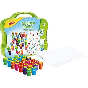 Joustra J41807 Lot de 26 tampons Auto-encreurs avec Lettres dans Un Coffret - Publicité Joustra J41807 Lot de 26 tampons Auto-encreurs avec Lettres dans Un Coffret - Publicité