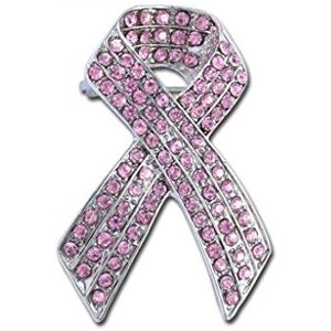 Colcolo Broche de Ruban de de Sensibilisation Au Cancer du Sein Strass Rose - Publicité Colcolo Broche de Ruban de de Sensibilisation Au Cancer du Sein Strass Rose - Publicité