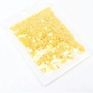 ZUYCML 10g Paillettes Plat Rond Lâche Paillettes Paillettes Broderie Artisanat Dames Tissu Accessoires de Broderie 3mm 4mm 5mm 6mm-AB Jaune 10g-3mm 10g 3000pcs - Publicité ZUYCML 10g Paillettes Plat Rond Lâche Paillettes Paillettes Broderie Artisanat Dames Tissu Accessoires de Broderie 3mm 4mm 5mm 6mm-AB Jaune 10g-3mm 10g 3000pcs - Publicité