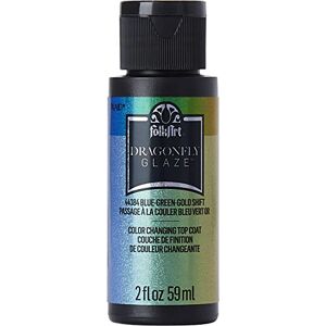 FolkArt PLAID ENTERPRISES, INC. Color Blu/Grn/Go, Bleu, Vert, Gold Shift, 59 ml - Publicité FolkArt PLAID ENTERPRISES, INC. Color Blu/Grn/Go, Bleu, Vert, Gold Shift, 59 ml - Publicité