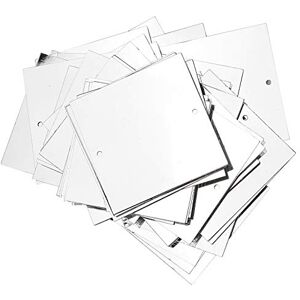 Sheens 60 pcs Paillettes, 50x50mm PVC Plat Carré Paillettes Lâche Paillettes Paillettes Couture Artisanat De Mariage Femmes DIY Accessoire(argent) - Publicité Sheens 60 pcs Paillettes, 50x50mm PVC Plat Carré Paillettes Lâche Paillettes Paillettes Couture Artisanat De Mariage Femmes DIY Accessoire(argent) - Publicité