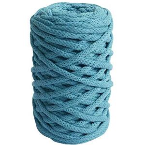 Eco Vita - 12 - bleu turquoise - coton recyclé - fil - Publicité Eco Vita - 12 - bleu turquoise - coton recyclé - fil - Publicité