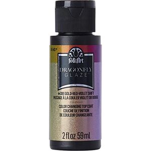 FolkArt PLAID ENTERPRISES, INC. Vernis libellule doré-rouge-violet 2 O Color Shift GLD/RD/VIO, 2oz/59ml - Publicité FolkArt PLAID ENTERPRISES, INC. Vernis libellule doré-rouge-violet 2 O Color Shift GLD/RD/VIO, 2oz/59ml - Publicité