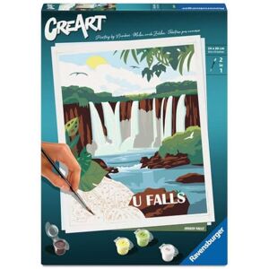 Ravensburger CreArt 25894 Cascades d'Iguazu Peinture par numéro pour Adultes, Ensemble de Peinture à Faire soi-même avec Pinceau et peintures acryliques - Publicité Ravensburger CreArt 25894 Cascades d'Iguazu Peinture par numéro pour Adultes, Ensemble de Peinture à Faire soi-même avec Pinceau et peintures acryliques - Publicité