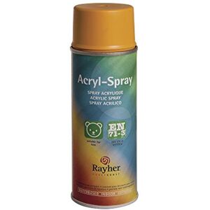 Rayher Hobby - 34145161 - Jaune - 200 ml - Spray peinture - Publicité Rayher Hobby - 34145161 - Jaune - 200 ml - Spray peinture - Publicité
