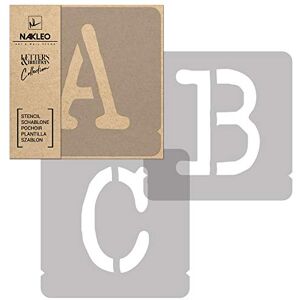 Nakleo Alphabet Pochoirs pour Peinture 42 Pcs, 25cm Lettres & Chiffres Typewriter Capital, Modèle en Plastique, Réutilisable, DIY Bricolage Artisanat Décoration a Peindre, Mur Bois Tissu Meuble - Publicité Nakleo Alphabet Pochoirs pour Peinture 42 Pcs, 25cm Lettres & Chiffres Typewriter Capital, Modèle en Plastique, Réutilisable, DIY Bricolage Artisanat Décoration a Peindre, Mur Bois Tissu Meuble - Publicité