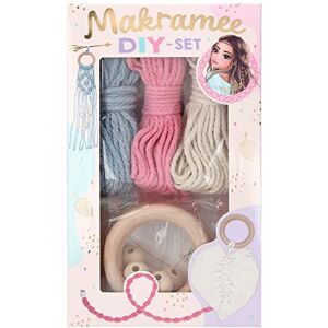 Depesche - TOPModel Kit de Bricolage macramé pour Filles avec 3 bobines de Corde, Boules, Anneaux en Bois et Peigne, idéal pour fabriquer des Porte-clés et des Attrape-rêves, 10863, coloré - Publicité Depesche - TOPModel Kit de Bricolage macramé pour Filles avec 3 bobines de Corde, Boules, Anneaux en Bois et Peigne, idéal pour fabriquer des Porte-clés et des Attrape-rêves, 10863, coloré - Publicité