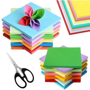 HAOXIZI Lot de 320 feuilles de papier origami multicolore, double face, carré, avec 1 outil de coupe, pour la maison, l'école et les fêtes, le bricolage origami fait à la main (10 x 10 cm, 15 x 15 cm, 20 x 20 - Publicité HAOXIZI Lot de 320 feuilles de papier origami multicolore, double face, carré, avec 1 outil de coupe, pour la maison, l'école et les fêtes, le bricolage origami fait à la main (10 x 10 cm, 15 x 15 cm, 20 x 20 - Publicité