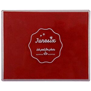 Roucerlin Tampons encreurs de grande taille pour loisirs créatifs, scrapbooking, peinture au doigt, tampons encreurs pour enfants, tampons encreurs pour tampons en caoutchouc (Rouge) - Publicité Roucerlin Tampons encreurs de grande taille pour loisirs créatifs, scrapbooking, peinture au doigt, tampons encreurs pour enfants, tampons encreurs pour tampons en caoutchouc (Rouge) - Publicité