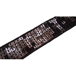 ILC MERCERIE PARADIS Ruban Galon Bande Paillettes Sequins MARRON Au Mètre Largeur 24 mm 6 Rangs de Sequins (marron) - Publicité ILC MERCERIE PARADIS Ruban Galon Bande Paillettes Sequins MARRON Au Mètre Largeur 24 mm 6 Rangs de Sequins (marron) - Publicité
