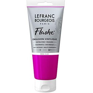 Couleur Lefranc Flashe 80ml - Rose Fluo Peinture acrylique - Publicité Couleur Lefranc Flashe 80ml - Rose Fluo Peinture acrylique - Publicité