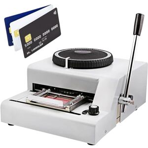 CGLYYDS Embosseuse de Cartes en PVC, imprimante de gaufrage de Cartes à 72 caractères, Manuel de Machine d'estampage de Cartes en PVC pour la Fabrication de Cartes d'identité VIP - Publicité CGLYYDS Embosseuse de Cartes en PVC, imprimante de gaufrage de Cartes à 72 caractères, Manuel de Machine d'estampage de Cartes en PVC pour la Fabrication de Cartes d'identité VIP - Publicité
