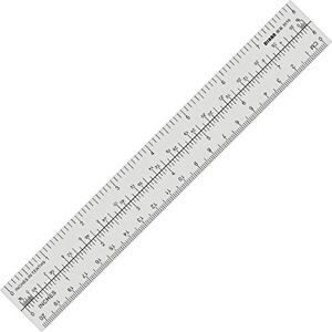 DIHAN Règle à échelle métrique 1/2,1/4,1/8 de 20 cm pour la conception de mode, la fabrication de motifs, la couture et le patchwork - Publicité DIHAN Règle à échelle métrique 1/2,1/4,1/8 de 20 cm pour la conception de mode, la fabrication de motifs, la couture et le patchwork - Publicité