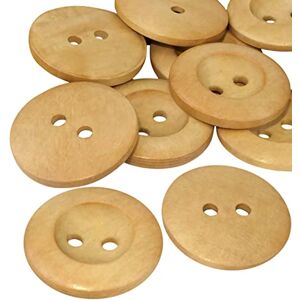 AERZETIX C56546 Lot de 10 Boutons à coudre ronds en bois vernis Ø25x4.5 mm à 2 trous couleur naturel l'ouverture 3 mm artisanat mercerie/couture fait à la main/vêtement décoration - Publicité AERZETIX C56546 Lot de 10 Boutons à coudre ronds en bois vernis Ø25x4.5 mm à 2 trous couleur naturel l'ouverture 3 mm artisanat mercerie/couture fait à la main/vêtement décoration - Publicité