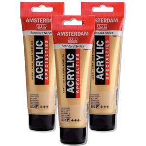 Amsterdam Standard Series Acrylic Tube 120 ml Light Gold 802 (17098022) - Publicité Amsterdam Standard Series Acrylic Tube 120 ml Light Gold 802 (17098022) - Publicité