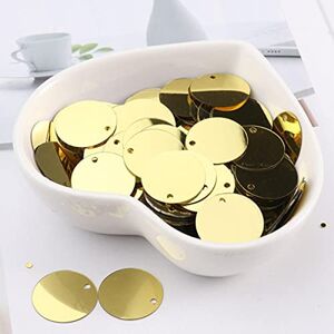 EUIWTUAJVN 10 g/paquet de paillettes rondes 6 mm 8 mm 10 mm 15 mm 20 mm 30 mm paillettes à coudre pour l'artisanat, accessoires de bijoux, robe de mariée artisanat 28 couleur or clair, 8 mm 10 g 400 pièces - Publicité EUIWTUAJVN 10 g/paquet de paillettes rondes 6 mm 8 mm 10 mm 15 mm 20 mm 30 mm paillettes à coudre pour l'artisanat, accessoires de bijoux, robe de mariée artisanat 28 couleur or clair, 8 mm 10 g 400 pièces - Publicité