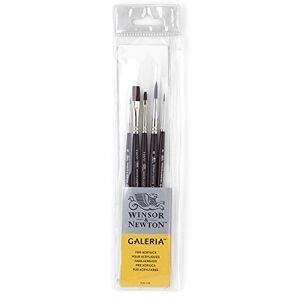 Ensemble de Pinceaux Acryliques Galeria de Winsor & Newton - Set de Pinceaux pour Acrylique - Publicité Ensemble de Pinceaux Acryliques Galeria de Winsor & Newton - Set de Pinceaux pour Acrylique - Publicité