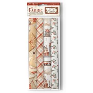 Stamperia Tissu pour scrapbooking, albums, bullet journaux et plus, polyester, peut être cousu à la main ou à la machine, convient pour la colle artisanale, parfait pour l'artisanat et le cadeau - Publicité Stamperia Tissu pour scrapbooking, albums, bullet journaux et plus, polyester, peut être cousu à la main ou à la machine, convient pour la colle artisanale, parfait pour l'artisanat et le cadeau - Publicité