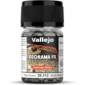 Vallejo AV Diorama FX 35 ml – Textures paysagères Vert mousse 2–5 mm - Publicité Vallejo AV Diorama FX 35 ml – Textures paysagères Vert mousse 2–5 mm - Publicité