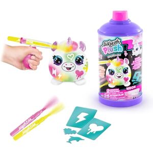 Canal Toys Airbrush Plush Mini Peluche Surprise à Personnaliser avec Feutres et Pochoirs 1-Pack Néon AIR 020 - Publicité Canal Toys Airbrush Plush Mini Peluche Surprise à Personnaliser avec Feutres et Pochoirs 1-Pack Néon AIR 020 - Publicité
