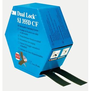 Dual Lock 3M Système de fixation amovible SJ355D CF, MINI Ref 345184518, Noir, 25 mm x 5 m - Publicité Dual Lock 3M Système de fixation amovible SJ355D CF, MINI Ref 345184518, Noir, 25 mm x 5 m - Publicité