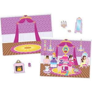 Bloc d'autocollants réutilisables Melissa & Doug - Château de la Princesse - Publicité Bloc d'autocollants réutilisables Melissa & Doug - Château de la Princesse - Publicité