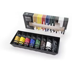 Liquitex Basics Acrylique Set 8X75ml Row - Publicité Liquitex Basics Acrylique Set 8X75ml Row - Publicité