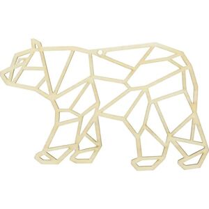 MÉGACRÉA Suspension de Noël en Bois Ours Esprit Origami 18 - Publicité MÉGACRÉA Suspension de Noël en Bois Ours Esprit Origami 18 - Publicité