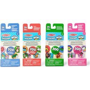 Melissa & Doug Sticker Wow 4 Mini Blocs D’Activités + 4 Recharges De 200 Autocollants pour Tamponneuse Activité Manuelle Enfant Loisir Créatif Cadeau Enfant 3 Ans Et + - - Publicité Melissa & Doug Sticker Wow 4 Mini Blocs D’Activités + 4 Recharges De 200 Autocollants pour Tamponneuse Activité Manuelle Enfant Loisir Créatif Cadeau Enfant 3 Ans Et + - - Publicité