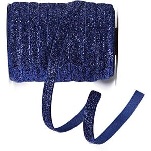Yalulu 20 Yards 10mm Paillettes Ruban de Velours À Coudre Ruban En Velours Bordures Rubans à Cheveux Ornements Artisanant (Bleu Gemme) - Publicité Yalulu 20 Yards 10mm Paillettes Ruban de Velours À Coudre Ruban En Velours Bordures Rubans à Cheveux Ornements Artisanant (Bleu Gemme) - Publicité