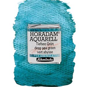 Acquarello Horadam - Super Granulation 1/2 Godet - Vert Mer Profond - Peinture - Publicité Acquarello Horadam - Super Granulation 1/2 Godet - Vert Mer Profond - Peinture - Publicité