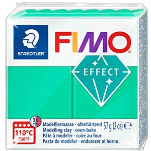 Staedtler Fimo® effect Pain pâte à modeler 57 Grammes Effet translucide vert 8020-504 - Publicité Staedtler Fimo® effect Pain pâte à modeler 57 Grammes Effet translucide vert 8020-504 - Publicité