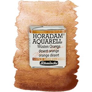 Schmincke - Horadam Super Granulation - 1/2 Godet - Orange Désert - Watercolor - Publicité Schmincke - Horadam Super Granulation - 1/2 Godet - Orange Désert - Watercolor - Publicité