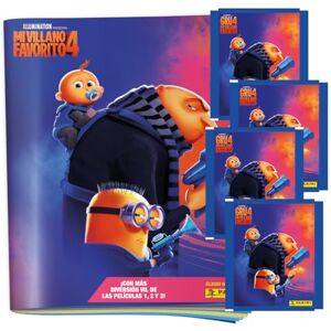 Panini Moi, moche et méchant 4 Collection d'autocollants Kit de démarrage - Publicité Panini Moi, moche et méchant 4 Collection d'autocollants Kit de démarrage - Publicité