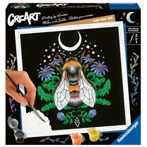 Ravensburger – CreArt carré 20x20cm – Abeille – Artiste Pixie Cold – Loisir créatif – Peinture par numéros – Adulte Activité détente et créative – Dès 12 Ans – 23512 – Version française - Publicité Ravensburger – CreArt carré 20x20cm – Abeille – Artiste Pixie Cold – Loisir créatif – Peinture par numéros – Adulte Activité détente et créative – Dès 12 Ans – 23512 – Version française - Publicité