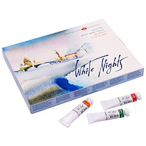 White Nights aquarelles d'artistes russes, set de 24 couleurs à 10 ml en tubes, Coloré - Publicité White Nights aquarelles d'artistes russes, set de 24 couleurs à 10 ml en tubes, Coloré - Publicité