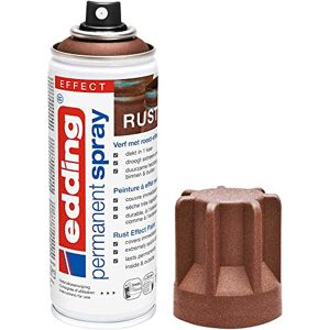 Edding 5200 permanent spray rust effect matt 200 ml acrylic paint for painting and decorating glass, metal, wood, ceramic, plastic, canvas aerosol spray, acrylic spray, paint spray - Publicité Edding 5200 permanent spray rust effect matt 200 ml acrylic paint for painting and decorating glass, metal, wood, ceramic, plastic, canvas aerosol spray, acrylic spray, paint spray - Publicité