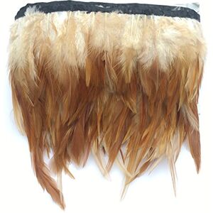 Sowder Bordure à franges en plumes de coq pour décoration de robe Lot de 4,6 m (naturelle) - Publicité Sowder Bordure à franges en plumes de coq pour décoration de robe Lot de 4,6 m (naturelle) - Publicité