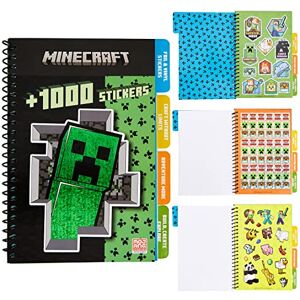 Livre d'autocollants Minecraft Creeper - 28 Feuilles & 1000+ Autocollants - Publicité Livre d'autocollants Minecraft Creeper - 28 Feuilles & 1000+ Autocollants - Publicité