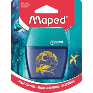 Maped Taille-crayons Shaker Dragon 2 Trous Avec Réservoir Translucide Taille-crayon Ergonomique Fourniture Scolaire Enfant - Publicité Maped Taille-crayons Shaker Dragon 2 Trous Avec Réservoir Translucide Taille-crayon Ergonomique Fourniture Scolaire Enfant - Publicité
