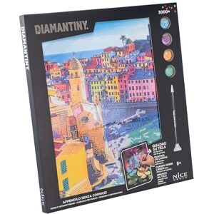 DIAMANTINY Level Up CADRE Creative Art, Diamond Painting Kit, crée la mosaïque Cinque Terre - Publicité DIAMANTINY Level Up CADRE Creative Art, Diamond Painting Kit, crée la mosaïque Cinque Terre - Publicité