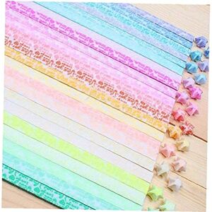 U-M Luminous Handcraft Origami Lucky Star Paper DIY Folding Stars Paper Beau papier origami (couleur aléatoire) Qualité enchanteresse - Publicité U-M Luminous Handcraft Origami Lucky Star Paper DIY Folding Stars Paper Beau papier origami (couleur aléatoire) Qualité enchanteresse - Publicité