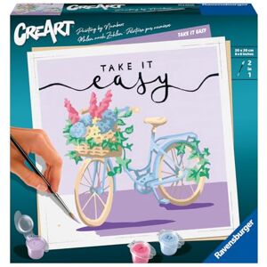 Ravensburger – CreArt Format carré 20x20 cm – Take it Easy – Loisir créatif – Peinture par numéros – Adulte Activité détente et créative – Dès 12 Ans – 20099 – Version française - Publicité Ravensburger – CreArt Format carré 20x20 cm – Take it Easy – Loisir créatif – Peinture par numéros – Adulte Activité détente et créative – Dès 12 Ans – 20099 – Version française - Publicité