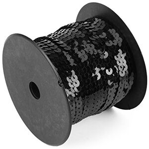 Sheens Chaîne de paillettes 100 yards, fil décoratif perlé coloré 6 mm élégant pour bordures festives, décoration mariage fête DIY artisanat événements - Publicité Sheens Chaîne de paillettes 100 yards, fil décoratif perlé coloré 6 mm élégant pour bordures festives, décoration mariage fête DIY artisanat événements - Publicité